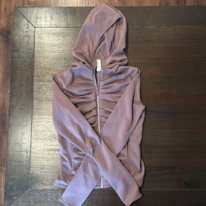 Lululemon Bold Move Zip Up Hooded Jacket Nulu Antique Bark